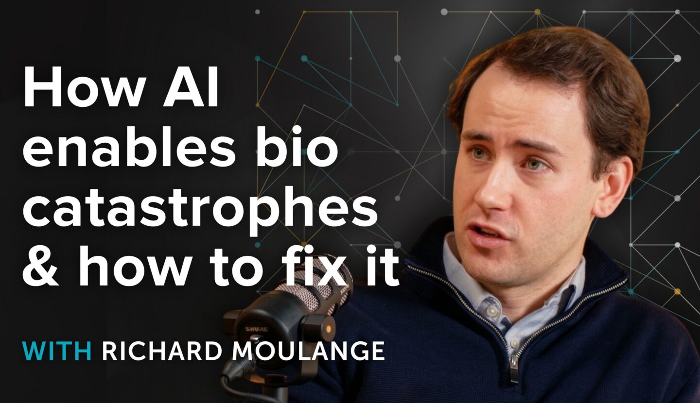 Richard Moulange on how AI now designs genomes from scratch and outperforms virologists at lab work — what could go wrong?