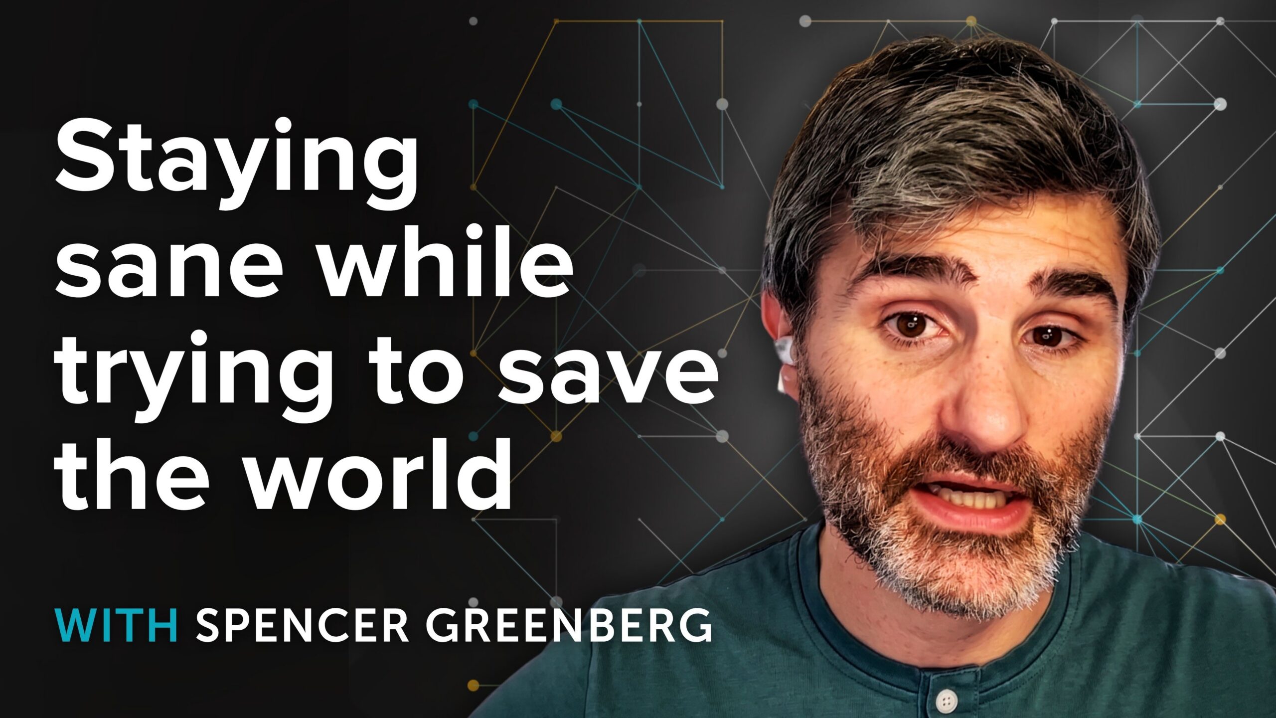 Spencer Greenberg on staying sane while trying to save the&nbsp;world